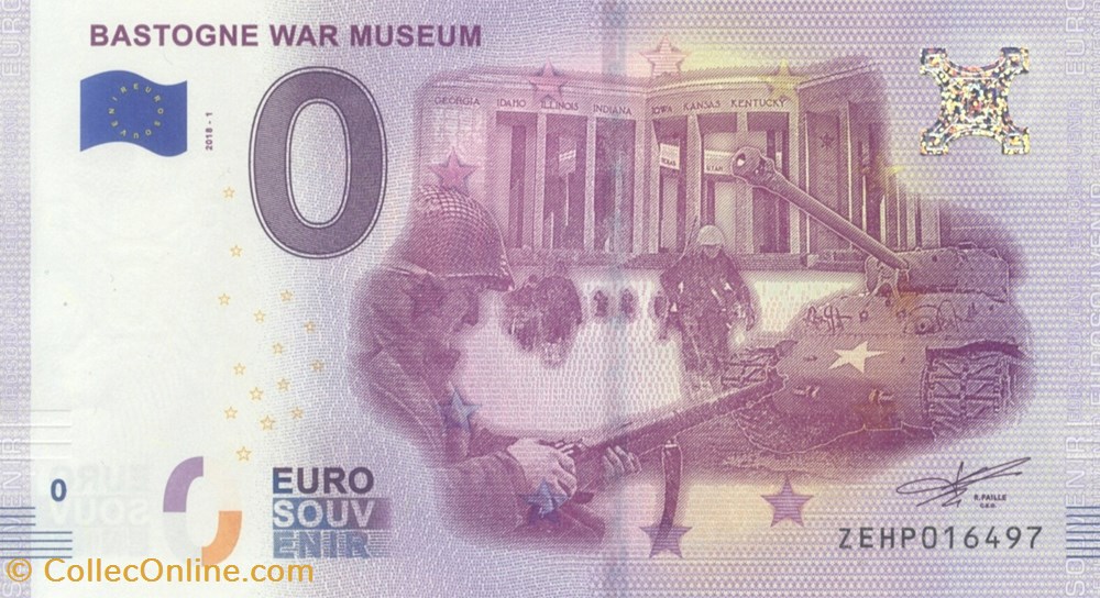 billet belgique 0 euro souvenir