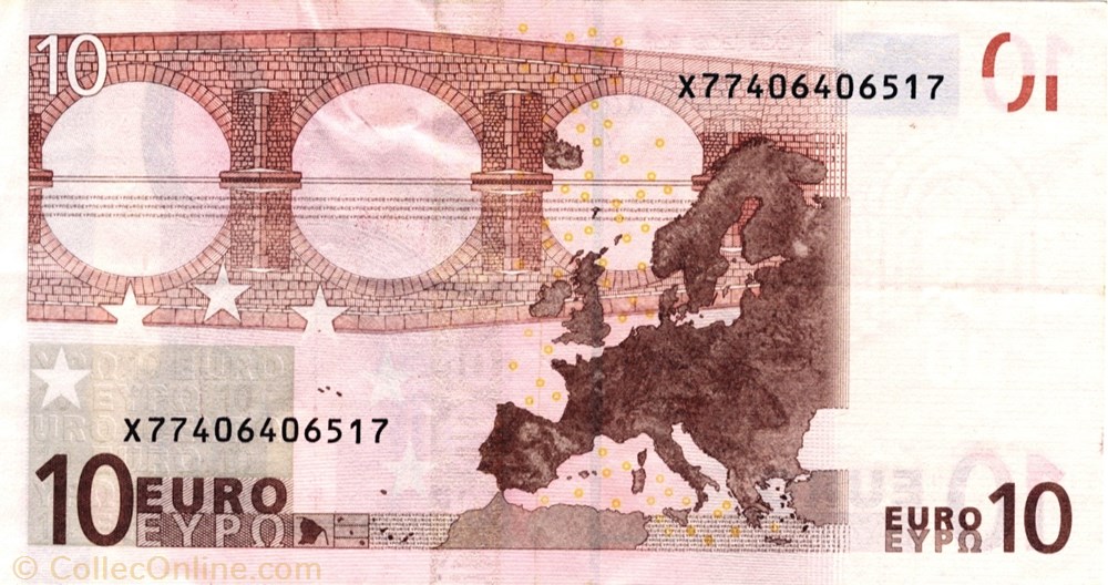 10 euros billets allemagne 10 euros