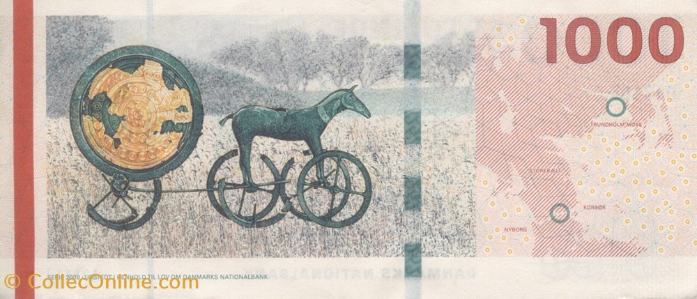 billets europe danemark 1 000 couronnes