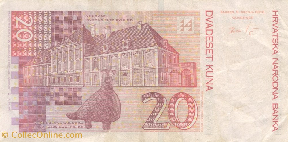 20 kuna billets europe croatie 20 kuna
