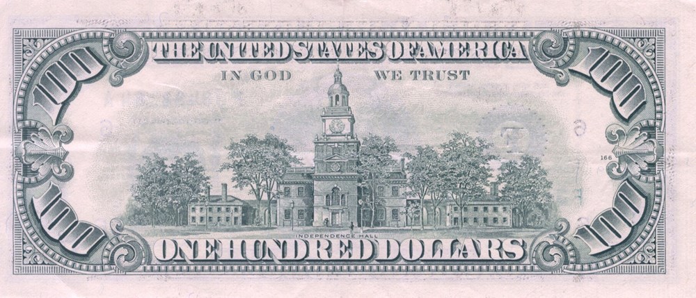 100 dollars billets amerique du nord etats unis 100 dollars