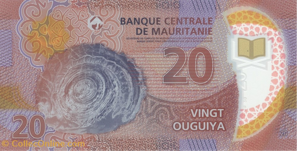 20 ouguiya billets afrique mauritanie 20 ouguiya