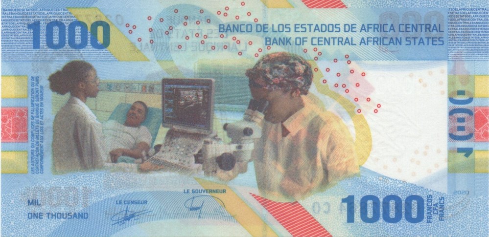 billets afrique 1 000 francs cfa