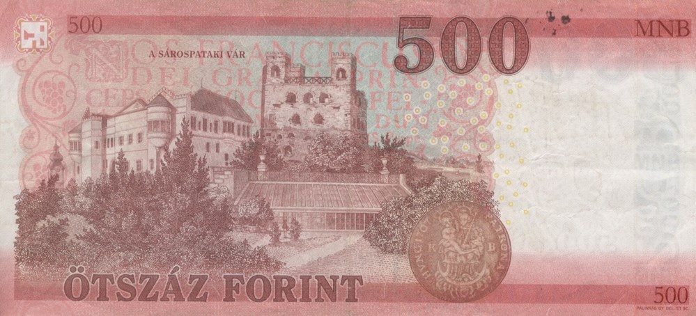 500 forint billets europe hongrie 500 forint