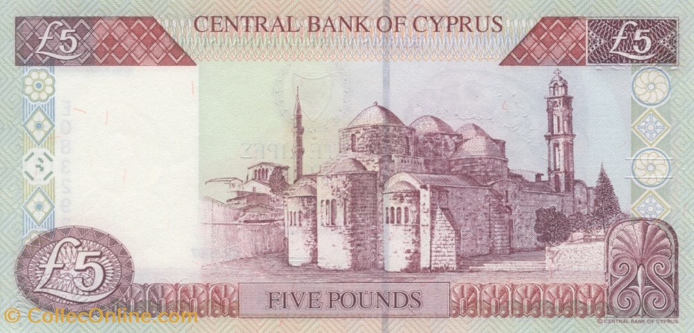 5 livres billets europe chypre 5 livres