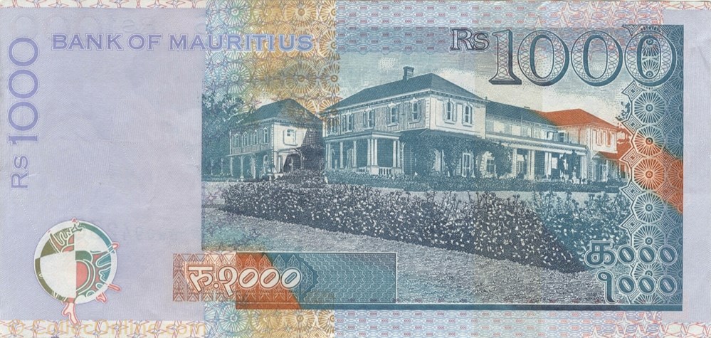 billets afrique maurice 1 000 roupies