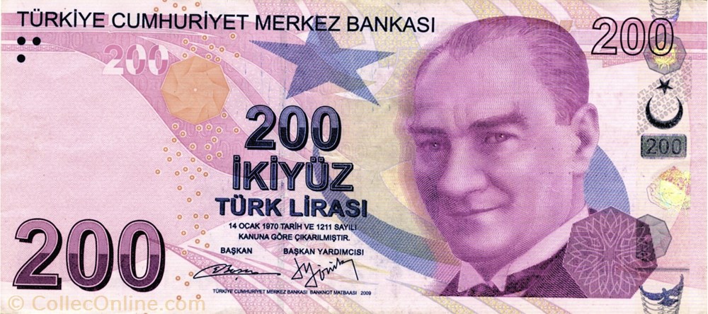 200 livres billets asie turquie 200 livres