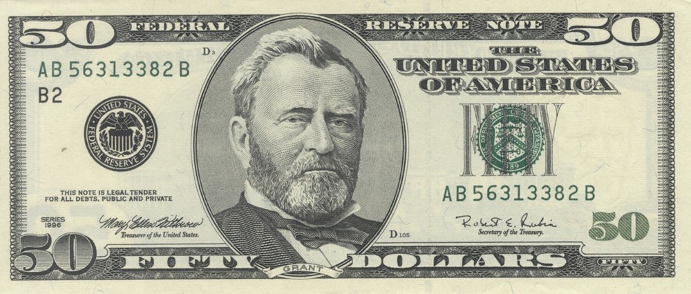 50 dollars billets amerique du nord etats unis 50 dollars