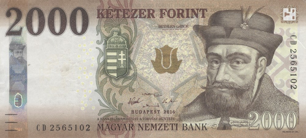 2.000 forint billets europe hongrie 2 000 forint