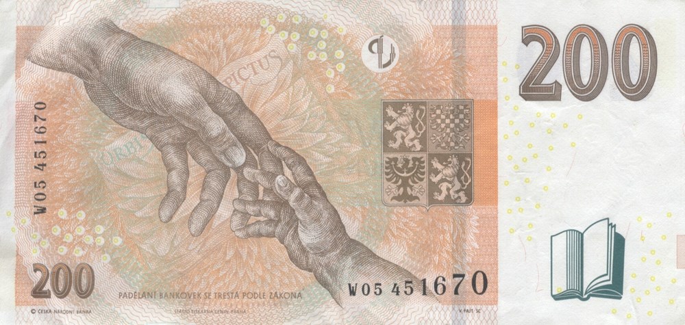 200 couronnes billets europe republique tcheque 200 couronnes