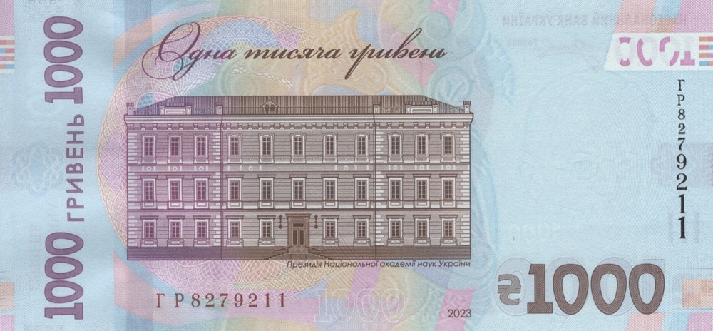 1.000 hryven billets europe ukraine 1 000 hryven