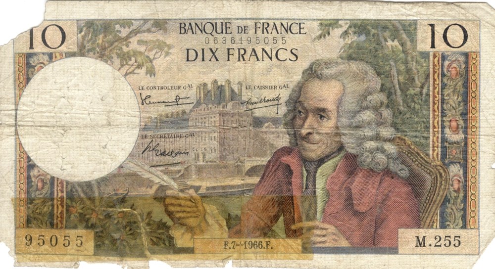 10 francs billets europe france 10 francs