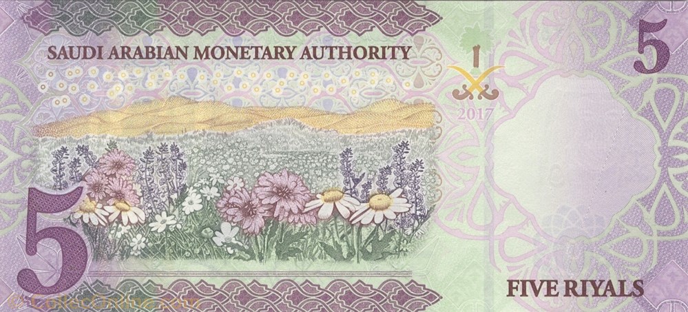 5 riyals billets asie arabie saoudite 5 riyals