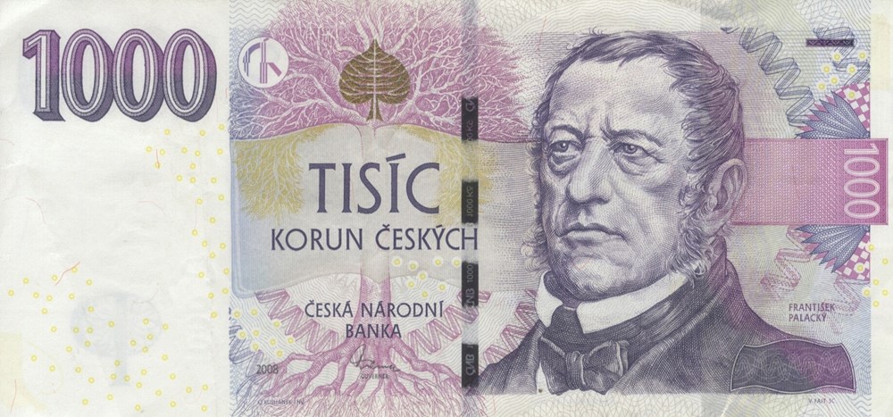 1.000 couronnes billets europe republique tcheque 1 000 couronnes