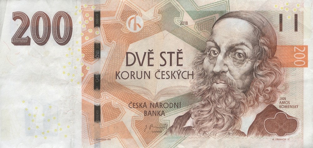 200 couronnes billets europe republique tcheque 200 couronnes