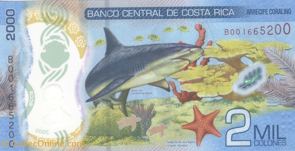 billets amerique centrale et caraibes costa rica 2 000 colones