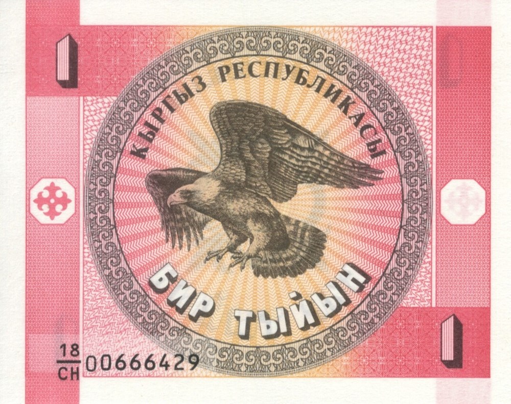 1 tyjyn billets asie kirghizistan 1 tyjyn