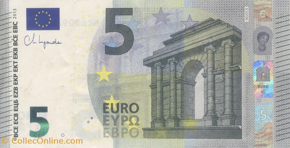 5 euros billets belgique 5 euros