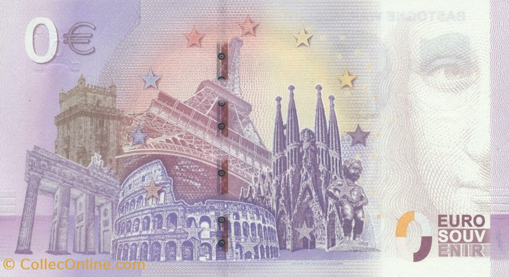billet belgique 0 euro souvenir