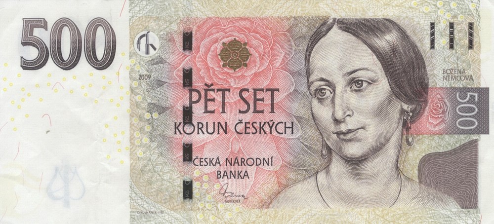 billets europe republique tcheque 500 couronnes