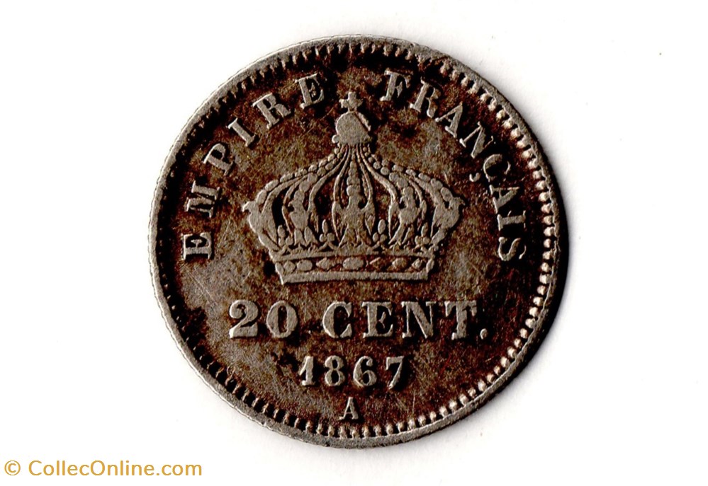 20 centimes tête laurée grand module monnaie france moderne 20 centimes tete lauree grand module