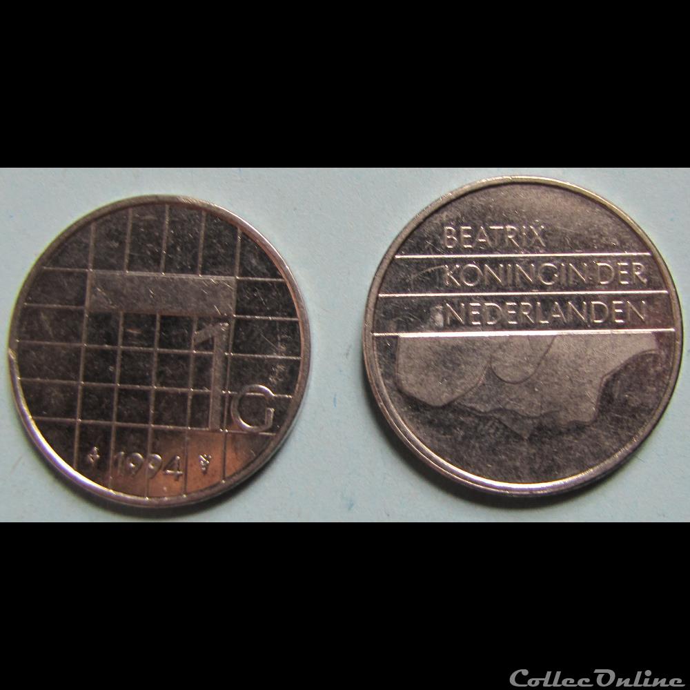 1 gulden Béatrix, 1994 monnaie monde pay ba 1 gulden beatrix 1994