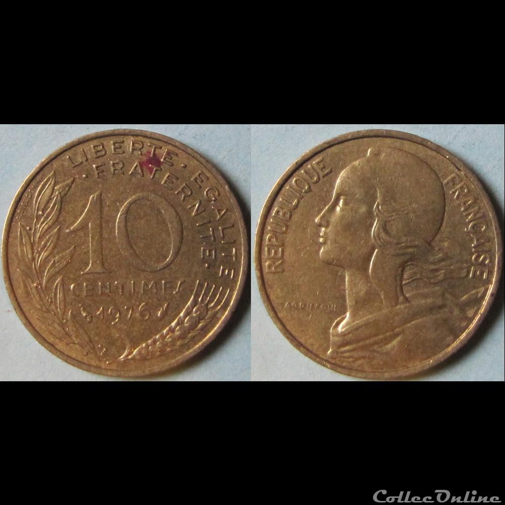 10 centimes Marianne 1976 monnaie france moderne 10 centimes marianne 1976