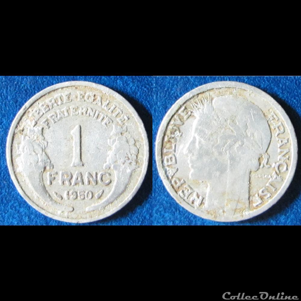 1 franc Morlon (légère) 1950 monnaie france moderne 1 franc morlon legere 1950