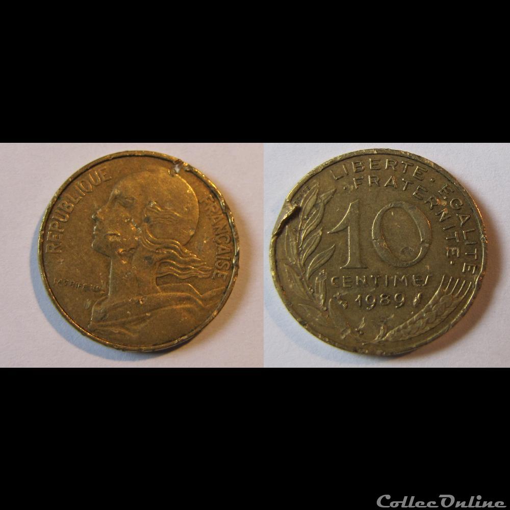 10 centimes MARIANNE 1989 monnaie france moderne 10 centimes marianne 1989