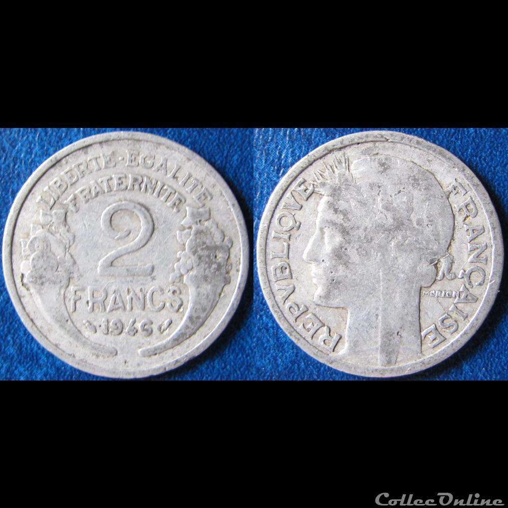 2 francs Morlon 1946 monnaie france moderne 2 francs morlon 1946