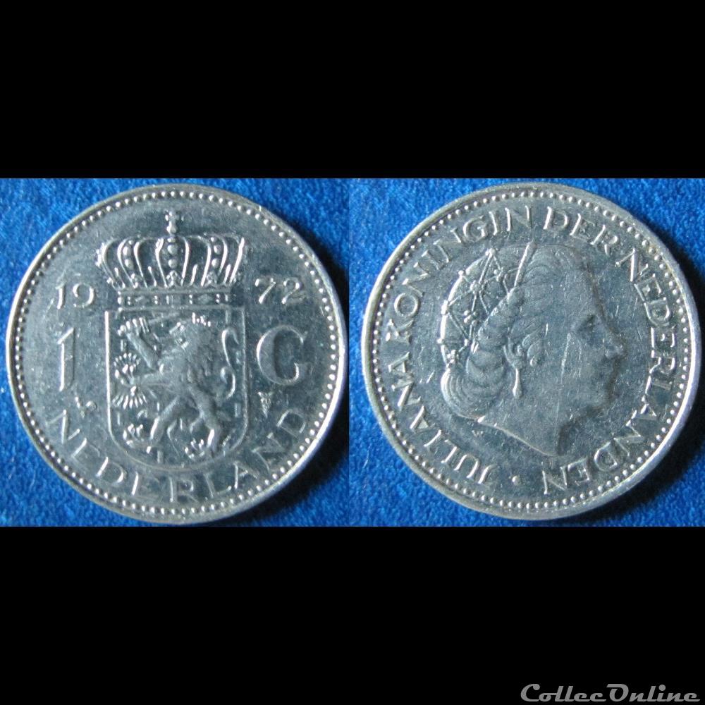 1 gulden Juliana 1972 monnaie monde pay ba 1 gulden juliana 1972