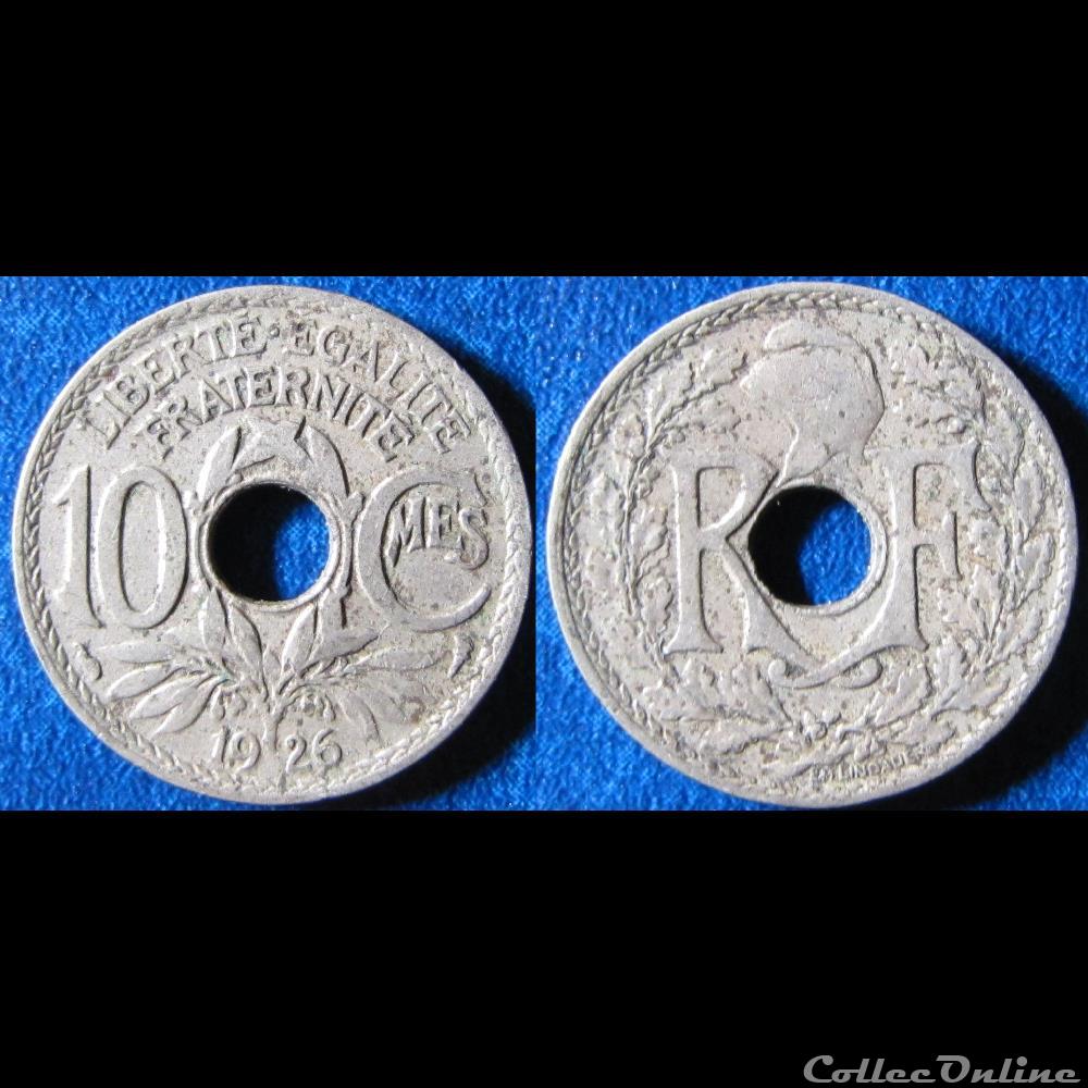 10 centimes Lindauer 1926 monnaie france moderne 10 centimes lindauer 1926
