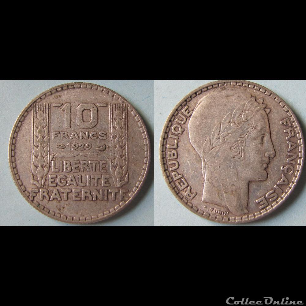 10 francs Turin 1929 monnaie france moderne 10 francs turin 1929