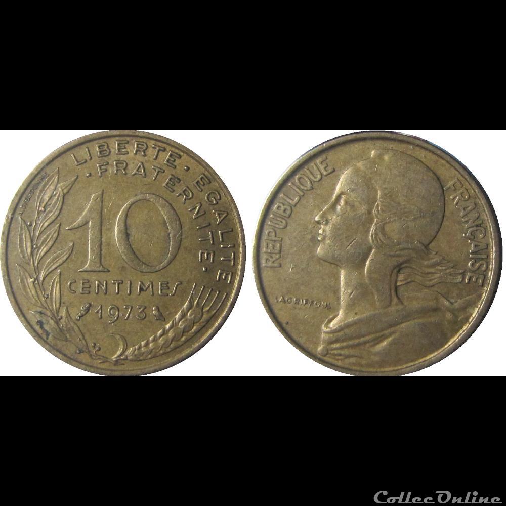 10 centimes Marianne 1973 monnaie france moderne 10 centimes marianne 1973