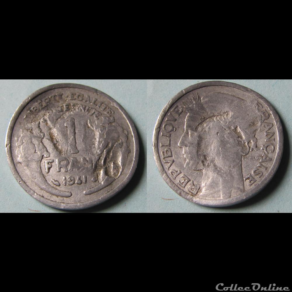 1 franc MORLON, lourde 1941 monnaie france moderne 1 franc morlon lourde 1941