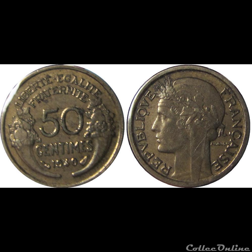 50 centimes Morlon 1940 monnaie france moderne 50 centimes morlon 1940