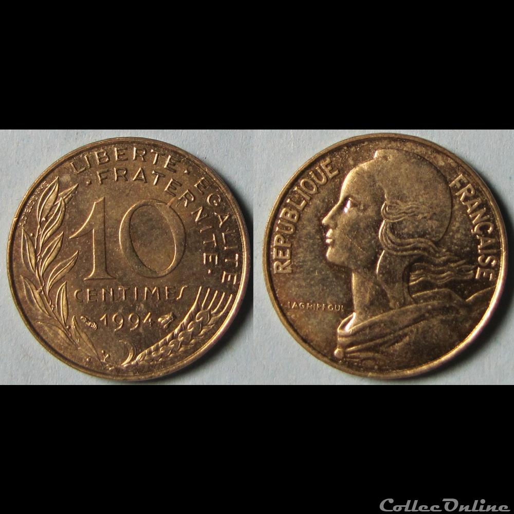 10 centimes Marianne (abeille) 1994 monnaie france moderne 10 centimes marianne abeille 1994