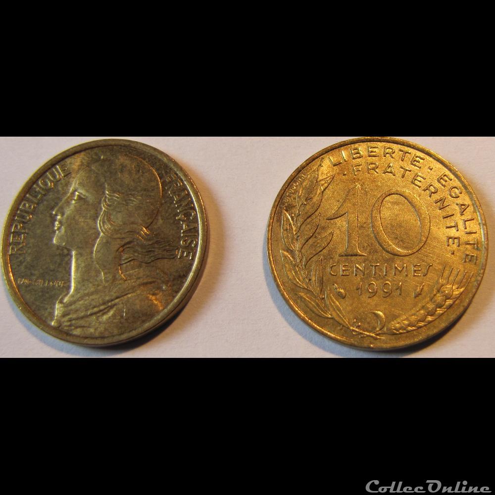 10 centimes MARIANNE 1991 monnaie france moderne 10 centimes marianne 1991