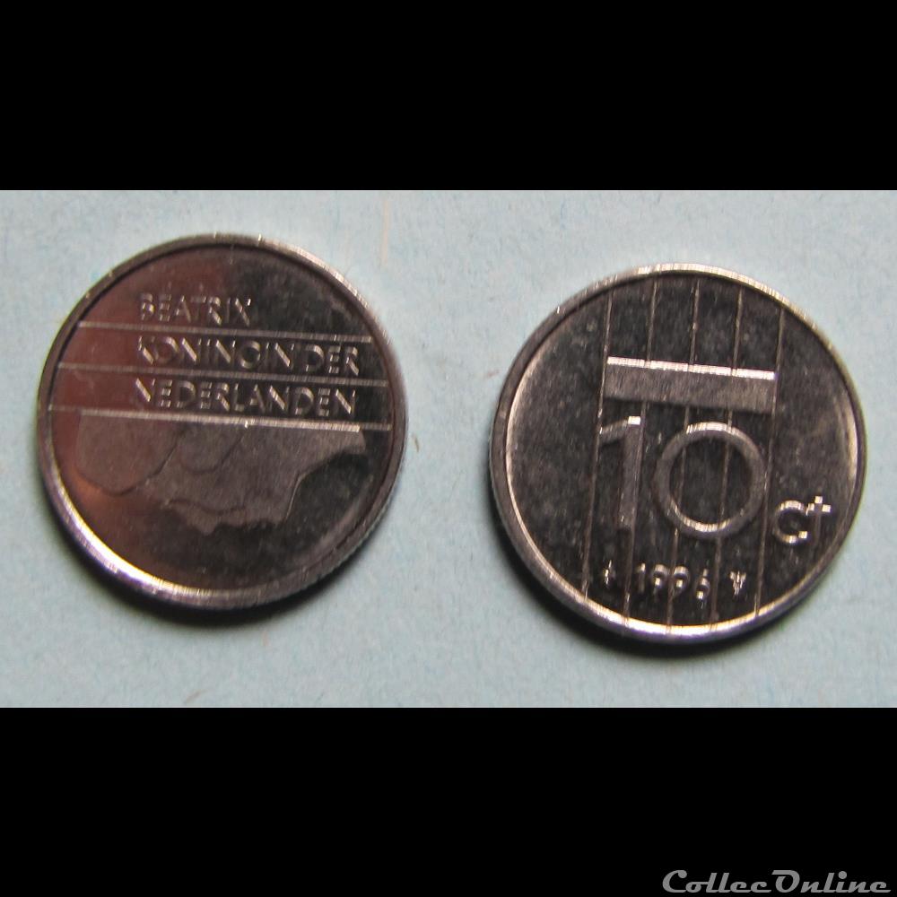 10 centimes Béatrix 1996 monnaie monde pay ba 10 centimes beatrix 1996