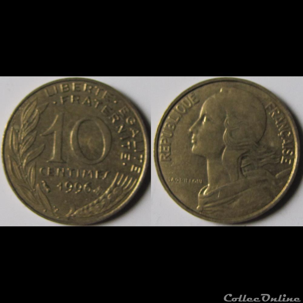 10 centimes Marianne 1996 monnaie france moderne 10 centimes marianne 1996
