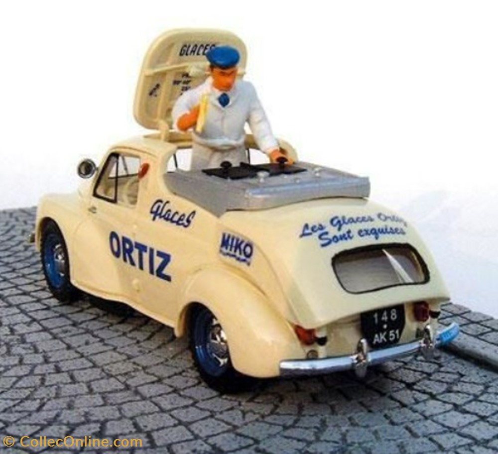 4cv Ortiz glaces modeles reduits voitures 4cv ortiz glaces
