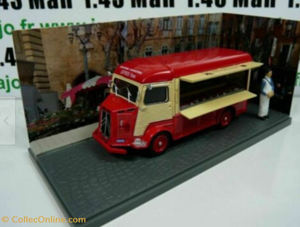 Citroën HY boucherie charcuterie Joffrois frères modeles reduits voitures citroen hy boucherie charcuterie joffrois freres