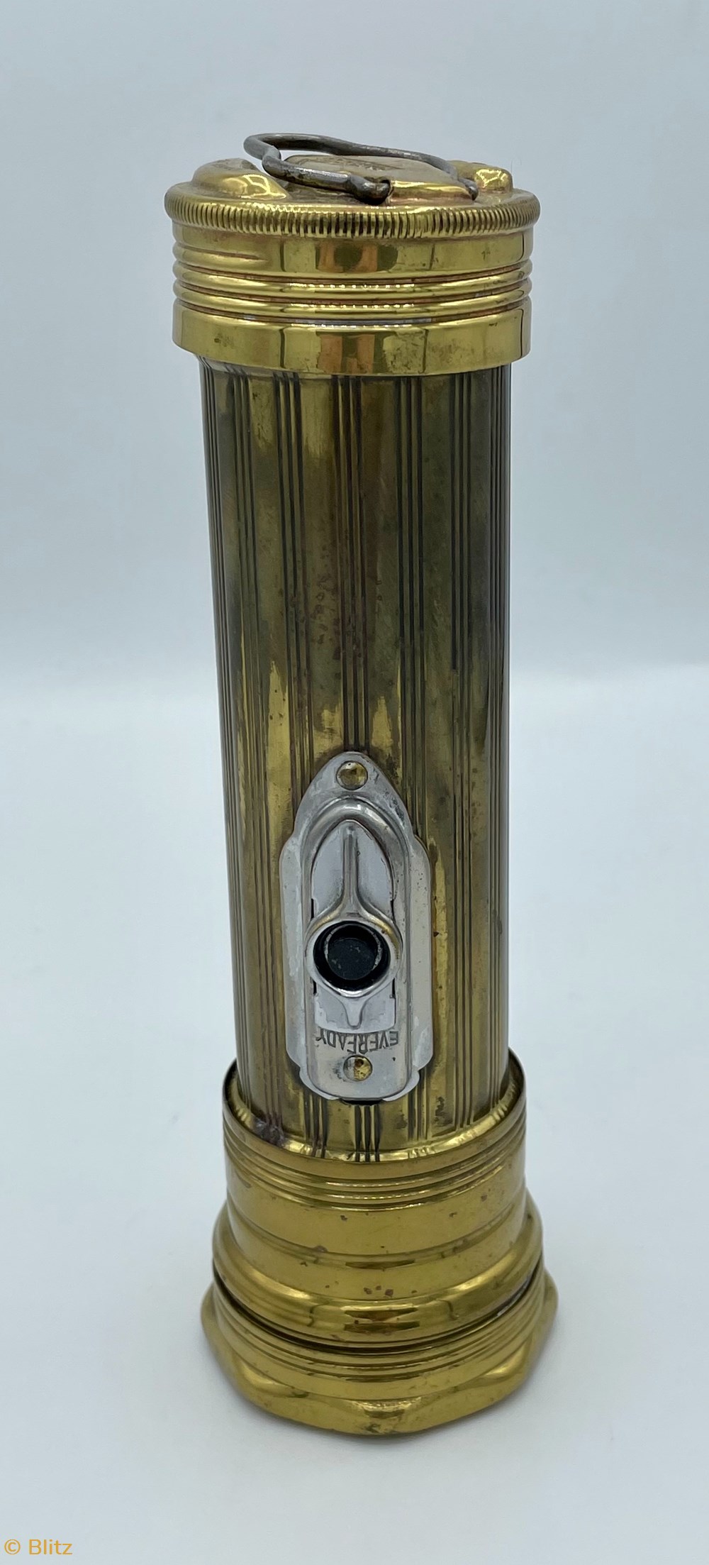 miscellaneous brass flashlight