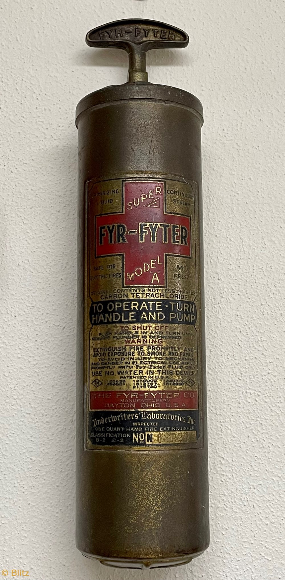 miscellaneous fire extinguisher
