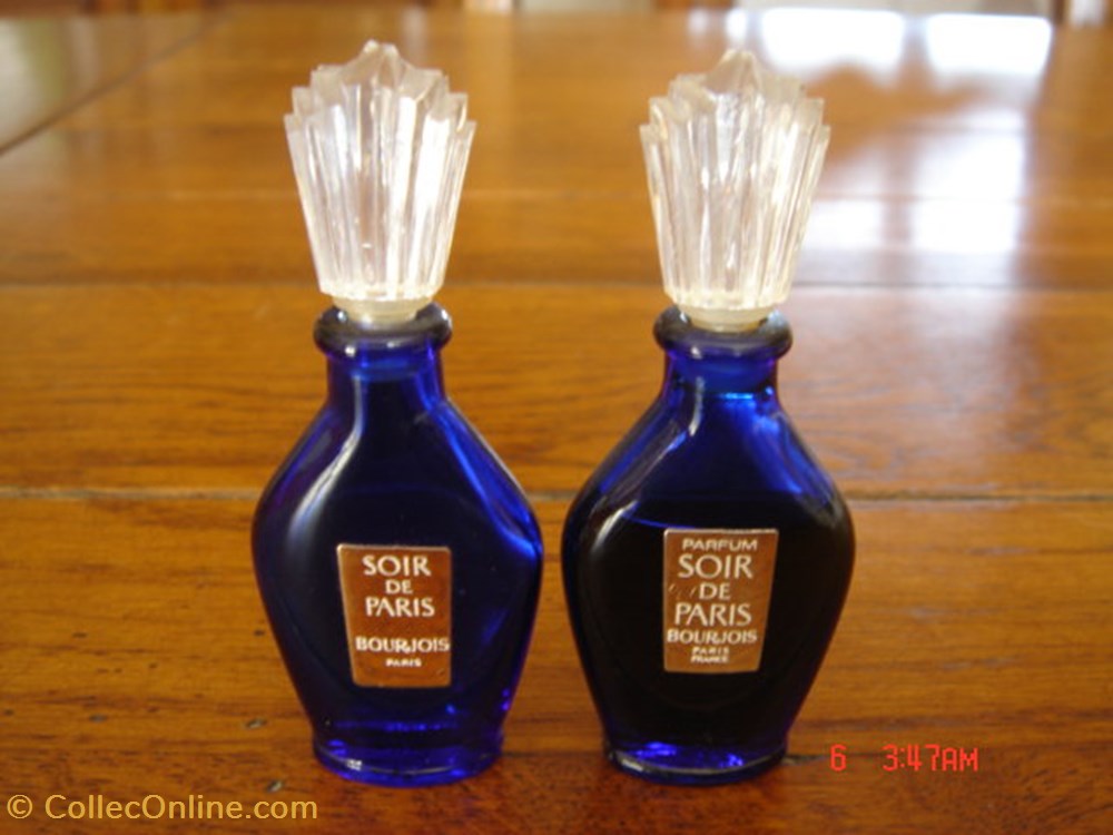 BOURJOIS: Flacons de PARFUM SOIR DE PARIS parfums beaute bourjois flacons de parfum soir de paris