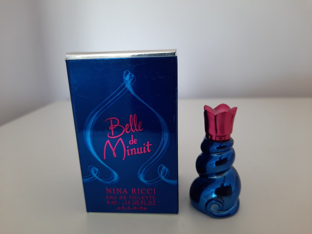 NINA RICCI: Miniature EDT 4ml BELLE DE MINUIT parfums beaute nina ricci miniature edt 4ml belle de minuit