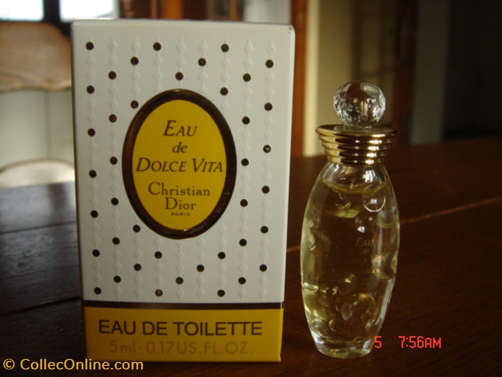 DIOR: Miniature EDT 5ml EAU DE DOLCE VITA parfums beaute dior miniature edt 5ml eau de dolce vita