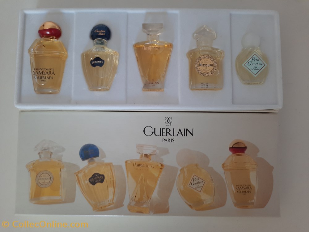 GUERLAIN: Coffret 5 Miniatures diverses parfums beaute guerlain coffret 5 miniatures diverses