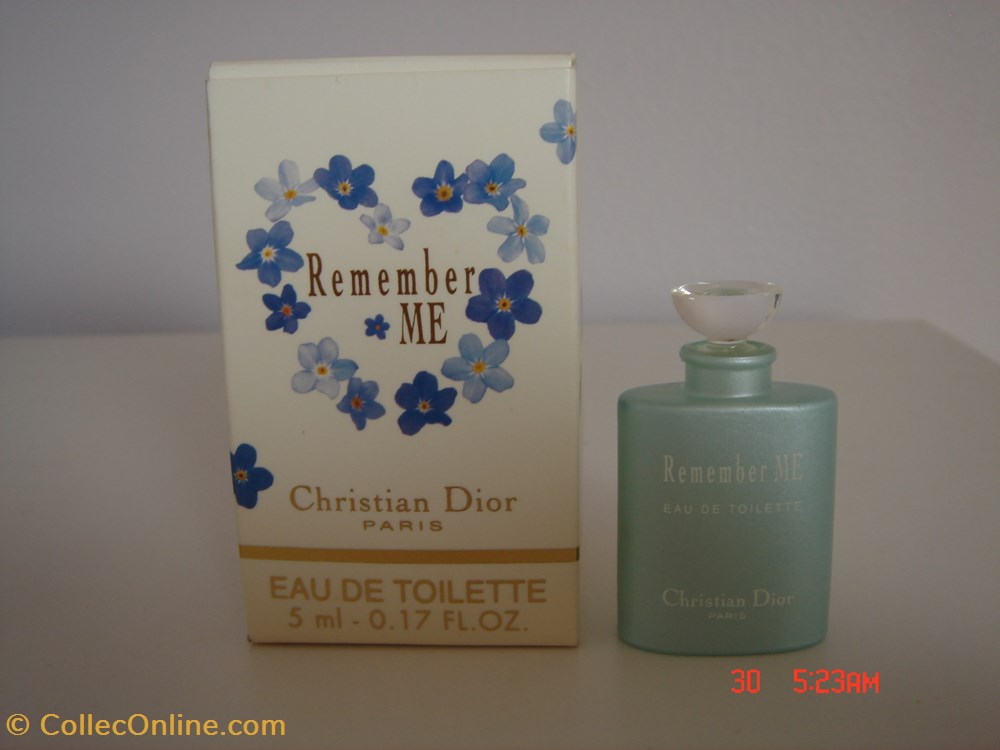 DIOR: Miniature EDT 5ml REMEMBER ME parfums beaute dior miniature edt 5ml remember me