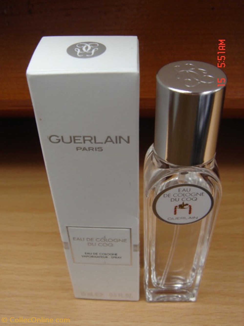GUERLAIN: Flacon EDC 15ml du COQ parfums beaute guerlain flacon edc 15ml du coq
